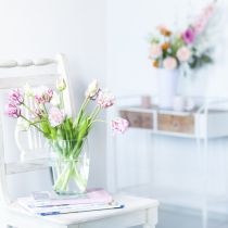Artikel Kunstblumenstrauß Papageientulpen Real Touch 40cm Künstliche Tulpen kaufen