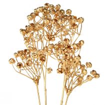 Artikel Goldener Kunstflachs 54cm – Edle Adventsdeko, Weihnachtsschmuck, 4er-Set für festliche Stimmung
