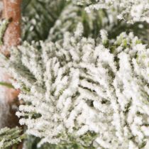 Artikel Kunsttanne Schneeeffekt Winterzauber Dekobaum Metallfuß 115cm