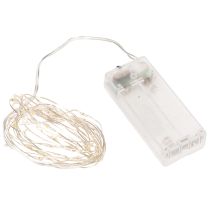 Artikel LED Lichterkette Innen 30 LEDs Warmweiß 3m Batteriebetrieben 6er-Set