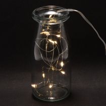 Artikel Lichterkette Kunststoff Warmweiß 1m 10 LEDs Batterie Innenbereich