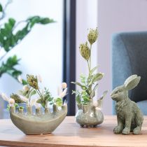 Artikel Maritime Deko Vase Korallen Design Hellgrün Ø14,5cm H14cm Dekoration