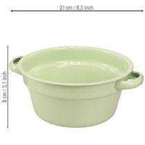 Artikel Metallschale Pastell Deko Ø17cm H8cm 4St - Vielseitige Deko für Floristen