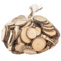 Artikel Mini Holzscheiben Deko Natur Ø3-6cm 600g DIY Basteln