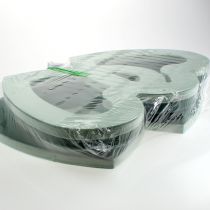 Artikel Nass-Steckschaum Duoherz 37cm mit Sauger 2 St