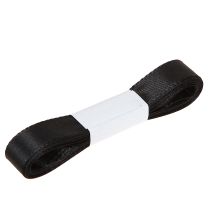 Artikel Dekoband Geschenkband Schwarz 15mm 3m Webkante 10 St großhandel kaufen