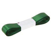 Artikel Dekoband Geschenkband 15mm Dunkelgrün 3m x 10 Stabiles Polyester