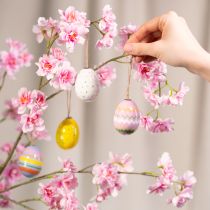 Artikel Bunte Ostereier Anhänger aus Kunststoff 6 cm – Set mit 12 Stück für Osterdekoration