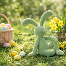 Artikel Dekofigur Osterhase sitzend 22cm für Innenbereich und geschützten Außenbereich, Set à 2