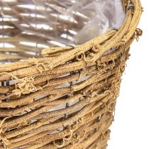 Artikel Pflanzkorb Pflanztopf Übertopf Natur Rebe Ø25cm H22,5cm