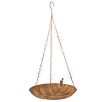 Artikel Dekoschale zum Hängen Gartendeko Rost Optik Ø31cm L62cm