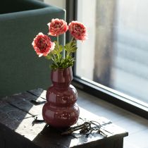 Artikel Künstlicher Ranunkel-Blütenbund in Rosa-Grün 51 cm – Dekoration 3er Set