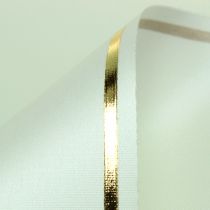 Kranzband Creme Computerdruck 125mm 25m