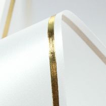 Kranzband Weiß Computerdruck 125mm 25m