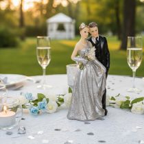 Artikel Silberhochzeitspaar 10cm