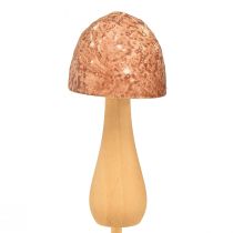 Artikel Blumenstecker Pilz Deko Stecker Holz Braun Ø2,5cm 8 St
