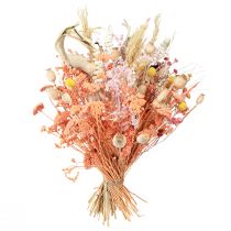 Artikel Boho Trockenblumenstrauß Orange Apricot Deko 45cm 80g