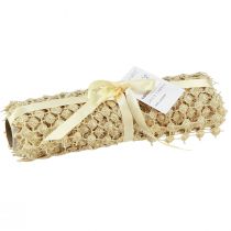 Artikel Tischband Gitter Gold Creme Glitter Dekoration B19cm L1,5m für Events & Feste