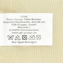 Artikel Tischläufer Weihnachten Tannenbäume Grün 140x41,5cm