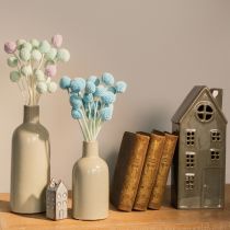 Artikel Trockenblumen Craspedia Bund 55cm für Innenraumdekoration