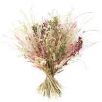 Artikel Trockenblumenstrauß Rosa Grün Lagurus Eukalyptus 150g, Dekoidee für Zuhause und Events