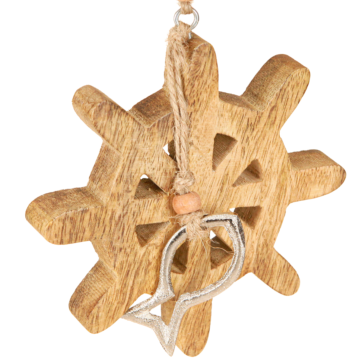 Maritimes Steuerrad Aus Holz - Dekoration Im Treibholz-Stil