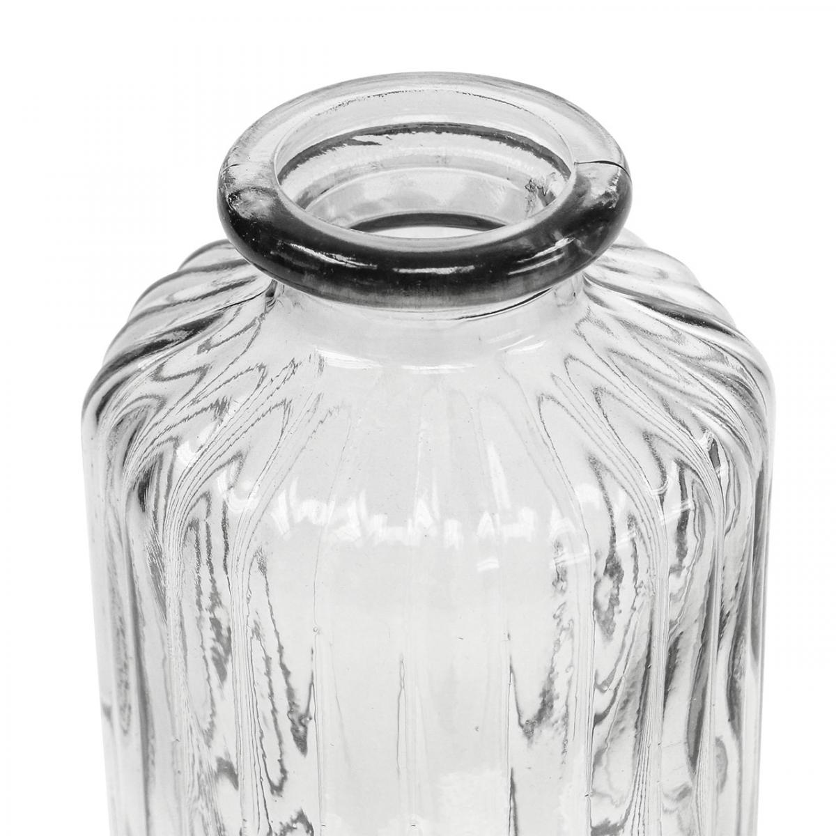12 Klare Glasvasen (17,8 Cm Hoch) – Zylindrische Tischvasen Für Hochzeit, Deko & Einzelne Blumen