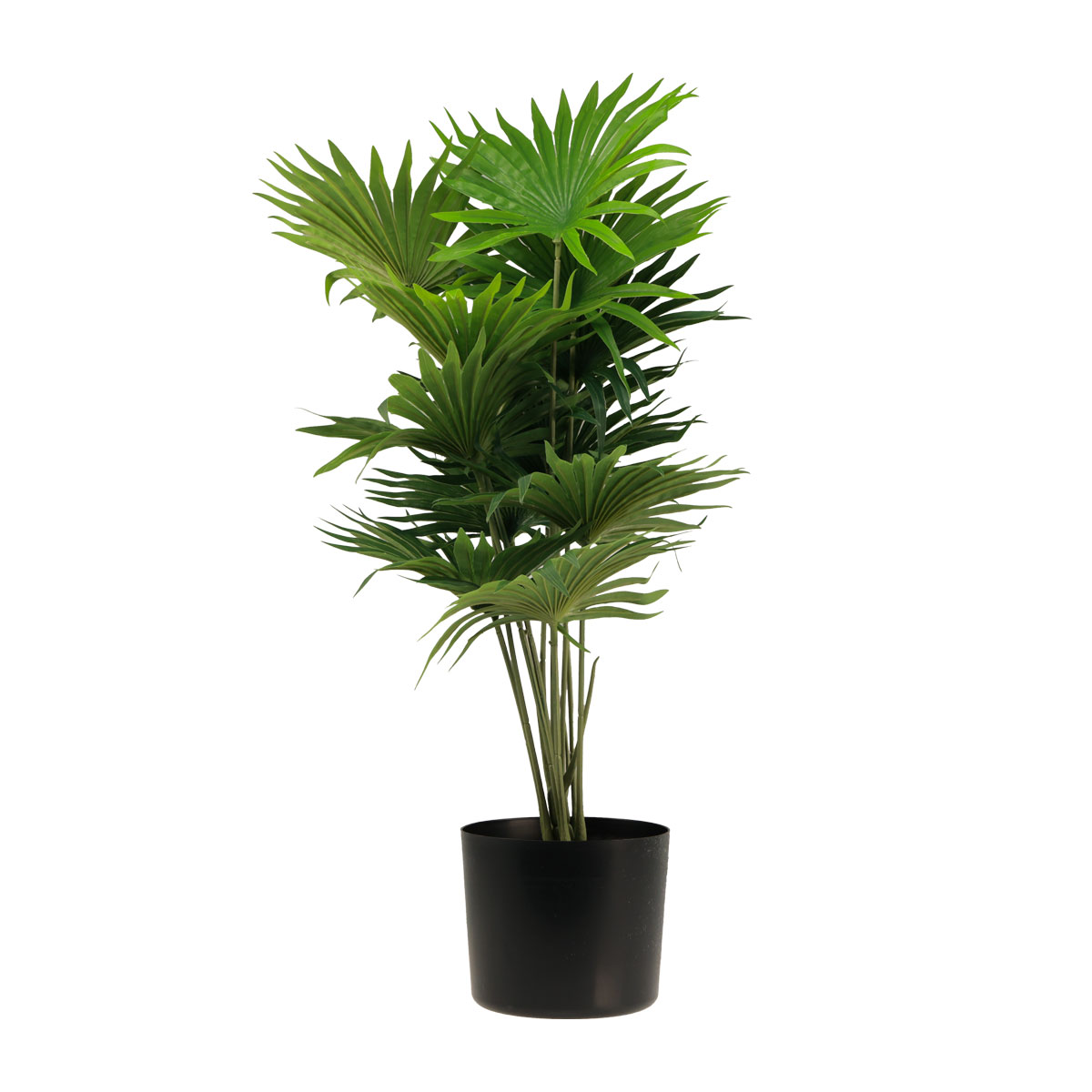 XL Fächerpalme 120 Kunstpflanze Kunstpalme Palme Palmenbaum (Neu Und
