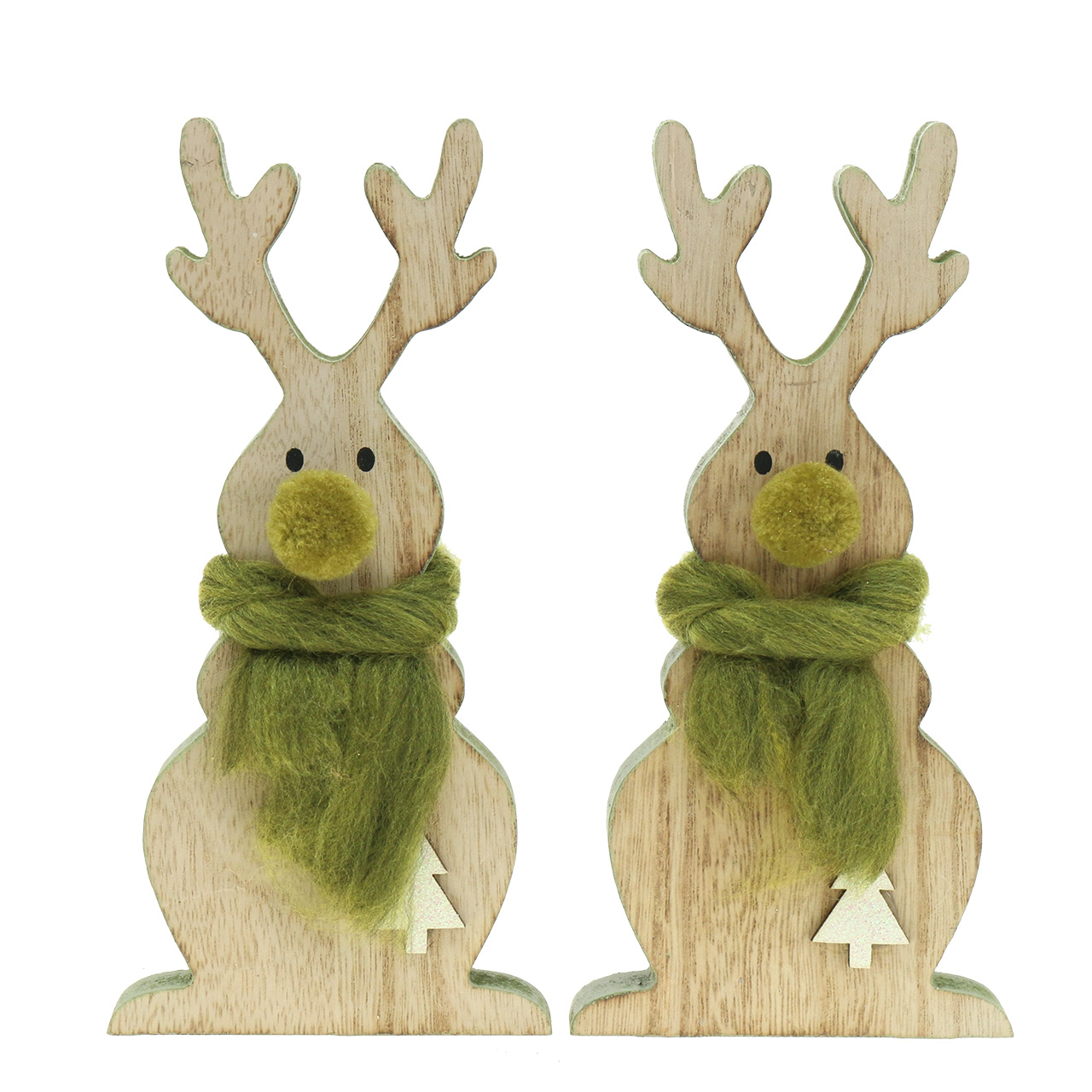 Rentier - Holz - klein - natur main image 1