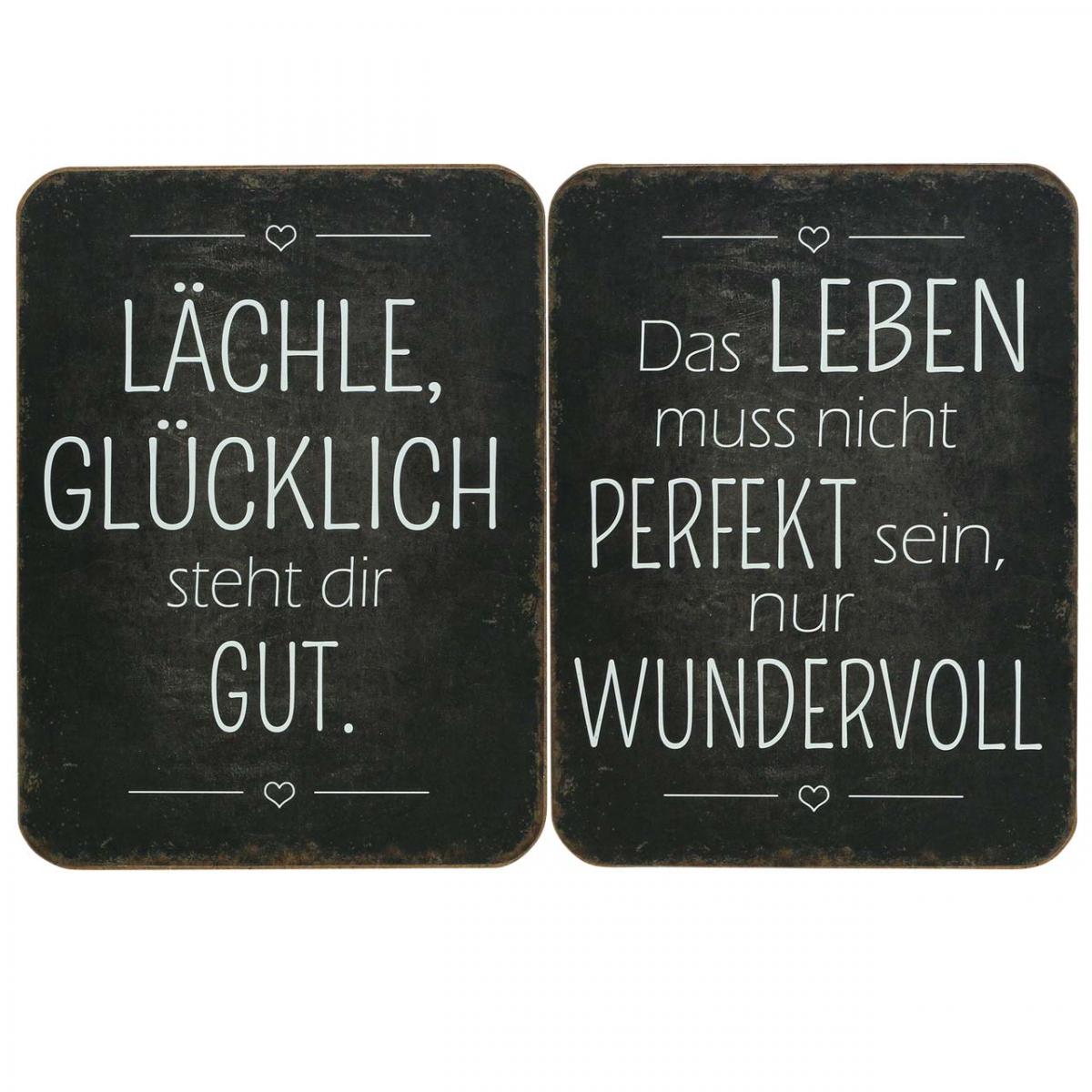 Floristik21.de Aufsteller Holzschild mit Spruch Dekoschilder 20cm×15cm