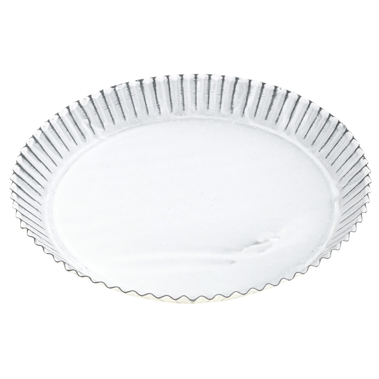 Dekoteller Backform Zink Weiß Ø19,5cm H2cm-470482-020-101