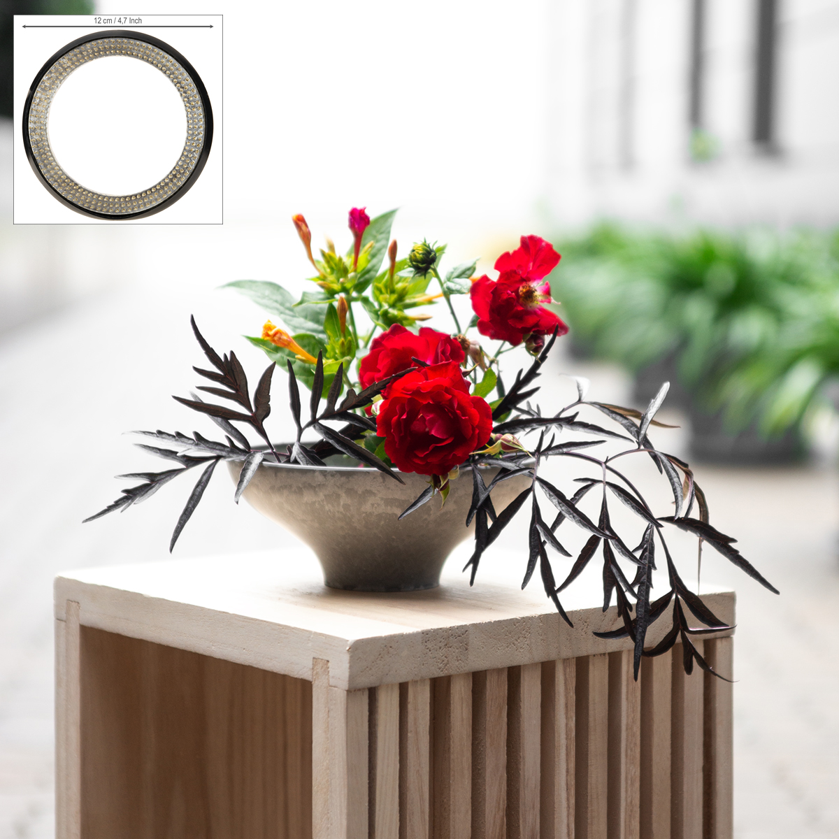 Jugendstilvase J wie Jugendstil 