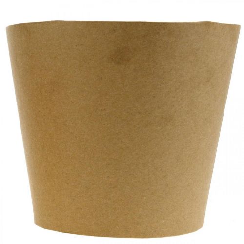 Artikel Pflanzgefäß, Blumentopf, Papierübertopf Natur Ø15cm H13cm 4St