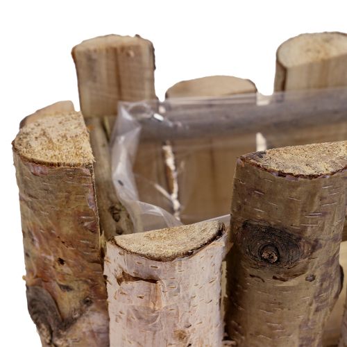 Pflanzkasten Birkenäste Blumenkasten Holz Birke 27×13×10cm