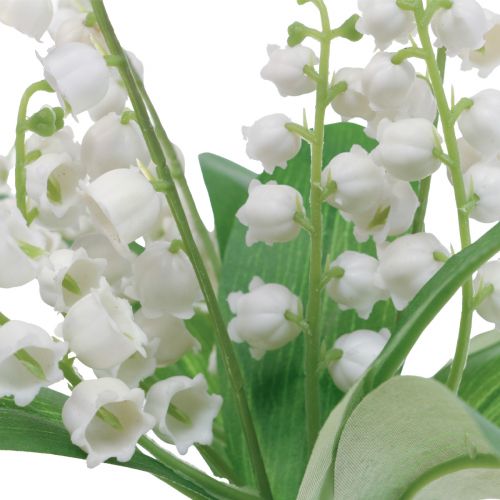 Artikel Deko Maiglöckchen Künstliche Frühlingsblumen Weiß 31cm 3 St