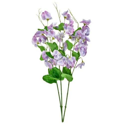 Floristik21 Kunstblumen Lila Wicke Vicia Gartenblumen 61cm 3St