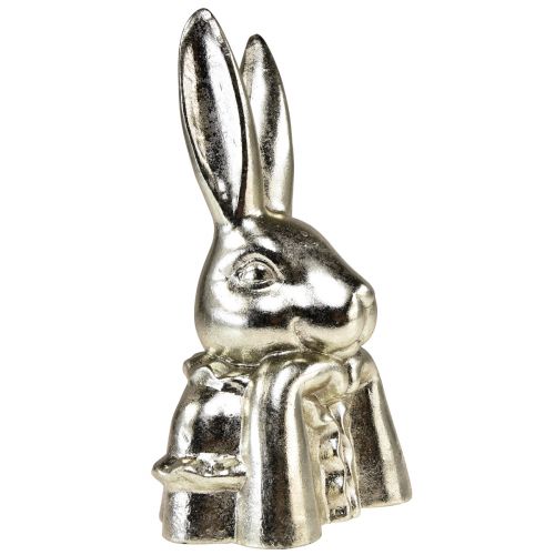 Floristik21 Deko Osterhase Gold Keramik Deko Hasenbüste H23,5cm