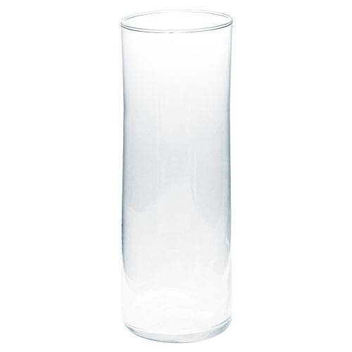 Hohe Glasvase Konisch Blumenvase Glas 30cm Ø10,5cm
