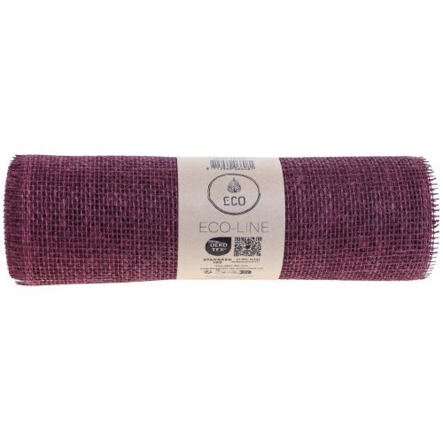 Artikel Tischläufer Jute Juteband Tischband Weinrot 30cm 5m