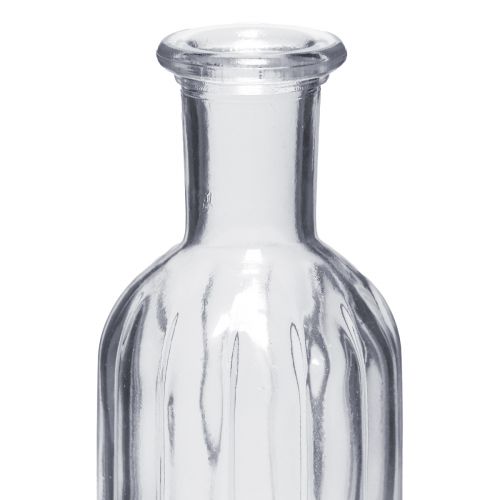 Artikel Flaschenvase Glasvase hoch Vase klar Ø7,5cm H19,5cm 2St