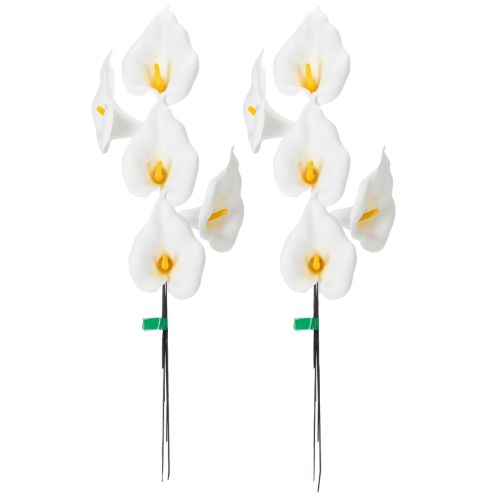 Kunstblume Calla Weiß mit