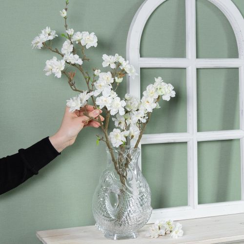 Artikel Glasvase Fischform Transparent 24,5 cm für Dekoration und Blumenarrangements