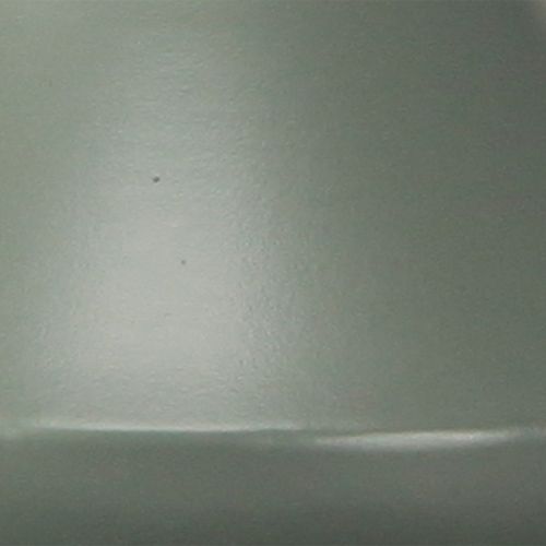 Artikel Elegante Vase geschwungene Form 33cm aus Metall in Mattgrün