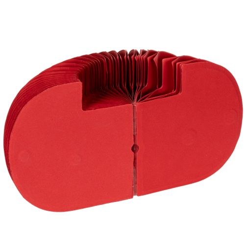 Set aus 4 Wabenpapier Kürbissen 24 cm Rot für Tisch- und Schaufensterdekoration | Floristik21.de