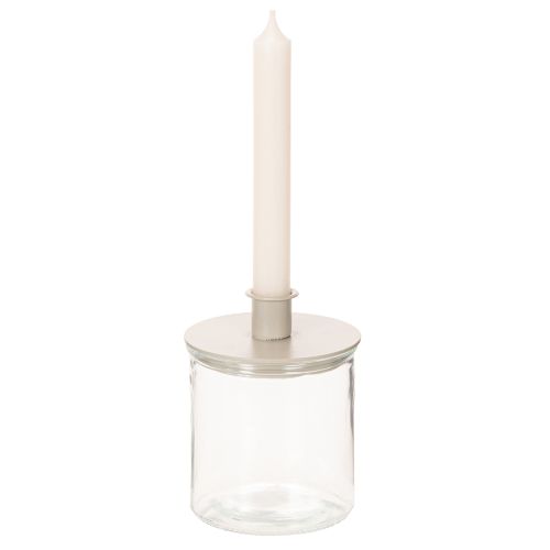 Glaszylinder Vase transparent 10 cm 3er-Set für Innenbereich | Floristik21.de