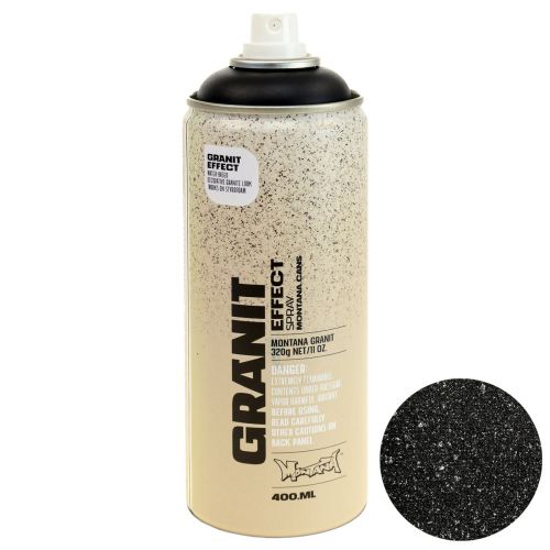 Artikel Lackspray Effektspray Granit Lack Montana Schwarz 400ml