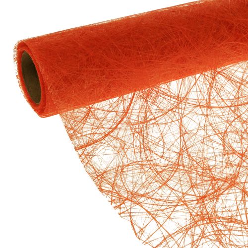 Deko Vlies Sizoweb Tischläufer Orange 30cm 5m