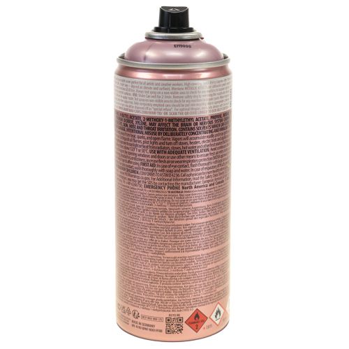 Artikel Lackspray Effektspray Metallic Lack Rosé Sprühdose 400ml