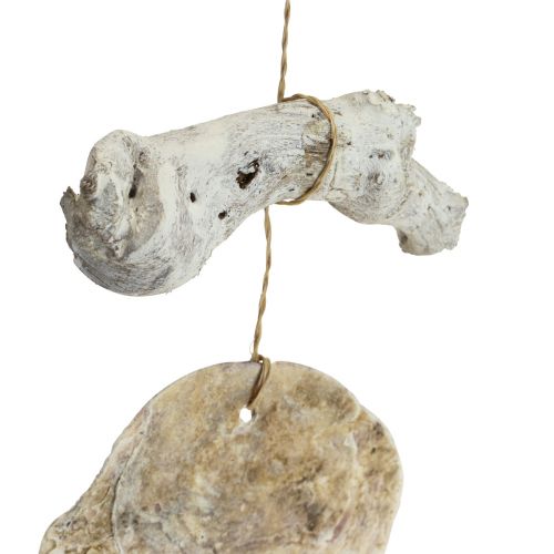 Artikel Capiz Girlande Perlmutt Muschel Girlande Treibholz L106cm