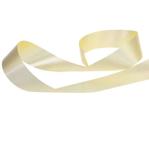 Artikel Kräuselband Geschenkband Schleifenband Hellgelb 50mm 100m
